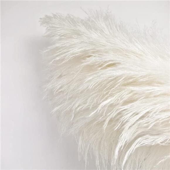 10 Stems 46" inch White Pampas Grass Decor Tall, Large Pompas Grass, Boho Decor - Picture 3 of 7